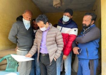 Zubair visits Fair Price Shop at Panchayat Pargalta as part of Azadi Ka Amrit Mahotsav
