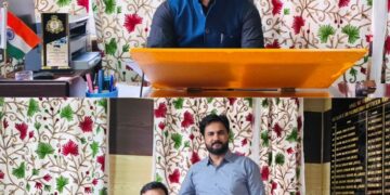 Aadil Manzoor Wani assumes charge as DIO Kupwara