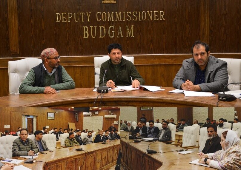 ADC Budgam holds meeting to finalize arrangements for Wildlife Guard exam by JKSSB