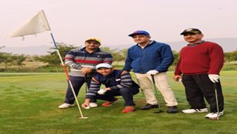 Ace golfer Dr Ritesh Gupta scores a hole-in one at JTGC