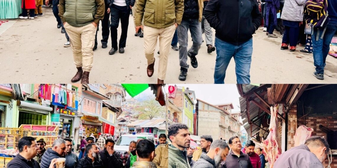 ADC Bhaderwah conducted market checking drive