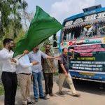 ADC Rajouri flags off 40 farmers for 7-day Interstate Exposure Training to HP