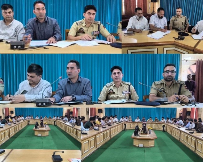 ADC Handwara reviews arrangements for Independence Day Celebrations 2026