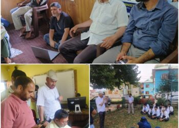 ADC Sopore Evaluates Agri-Stack Progress Across Tehsils