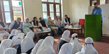 ADC Sopore addresses Interaction Programme at GGHS Bomai