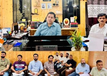 ADC Bhaderwah convenes review meeting on PWD development works