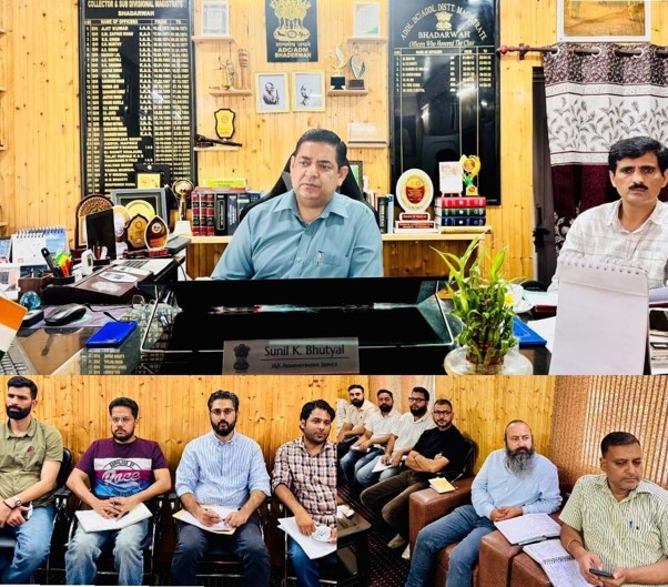 ADC Bhaderwah convenes review meeting on PWD development works