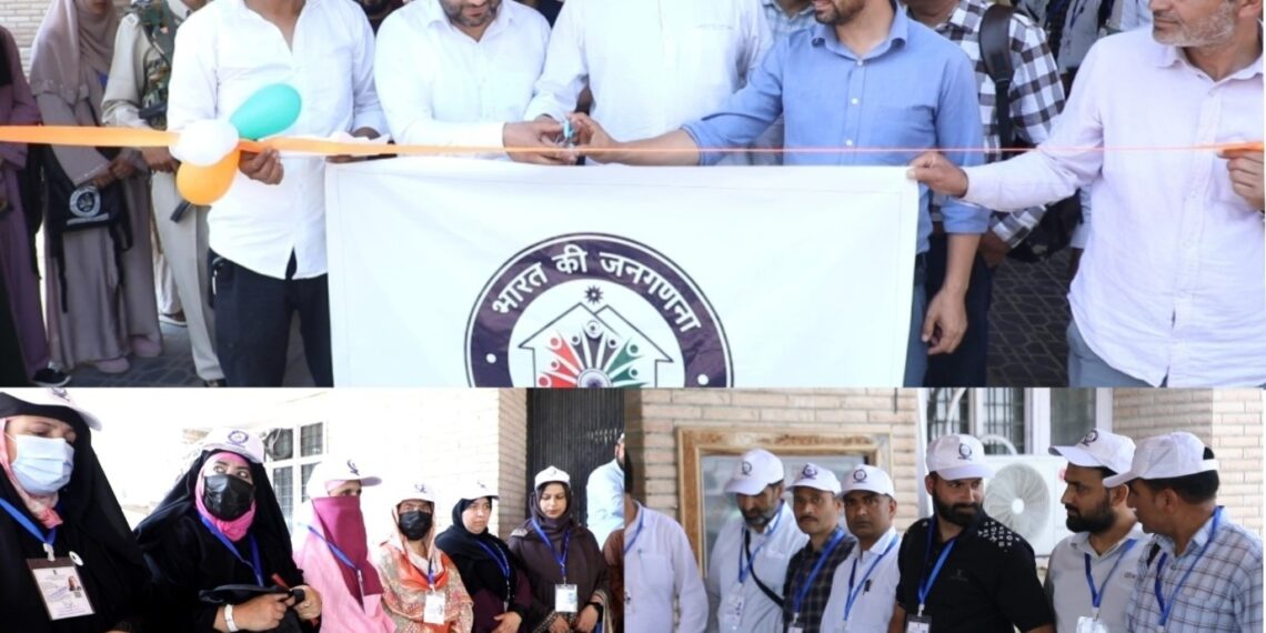 ADC Bandipora flags off Houselisting, Housing Census 2027 Team