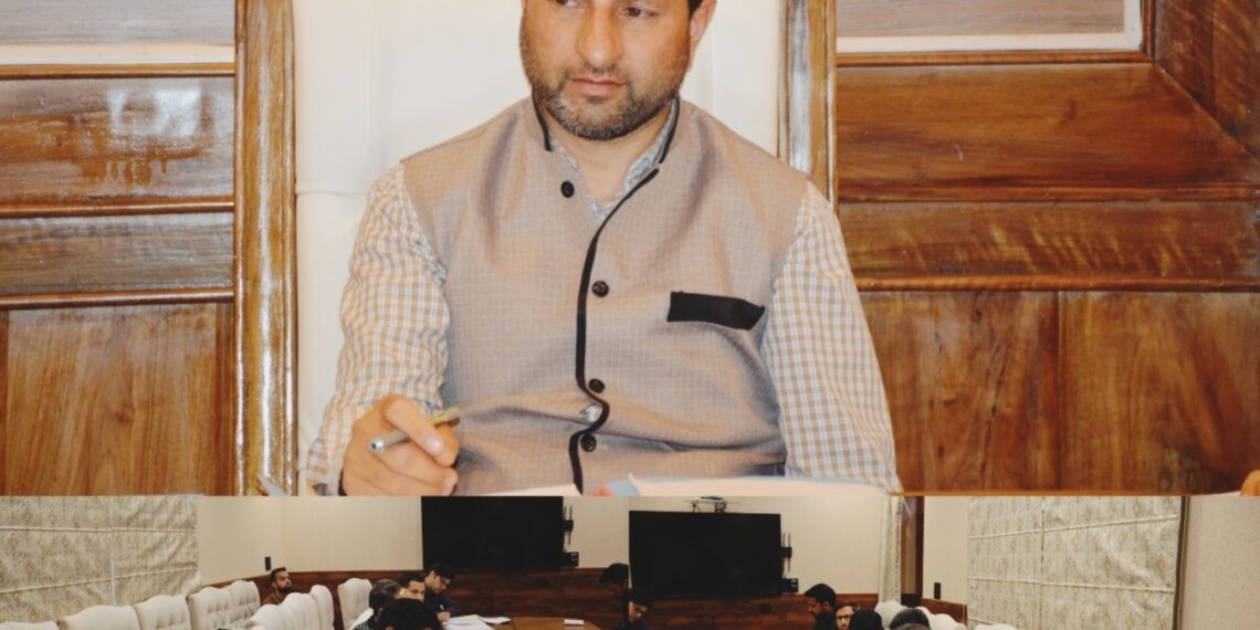 ADC Budgam chairs District Level Telecom Committee Meeting