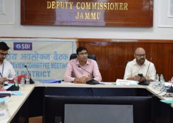 ADC Jammu chairs DLRC/DCC & DLRAC meetings for quarter ended June 2026