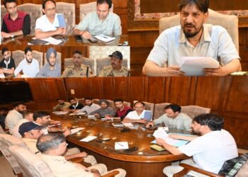 ADC Kulgam Reviews Preparations For Eid Milad-un-Nabi (SAW)
