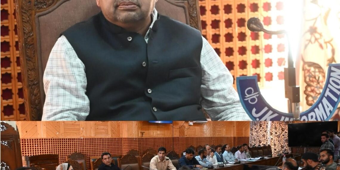 ADDC Shopian reviews functioning of Krishi Udyamis under HADP