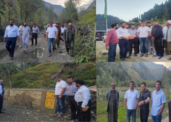 Additional Secy RDD&PR undertakes tour of Machil Block, inspects Dev Works