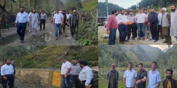 Additional Secy RDD&PR undertakes tour of Machil Block, inspects Dev Works