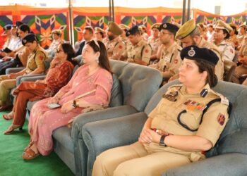 ADG Armed Police Anand Jainvisits 15th Bn IR; reviews functioning, Inaugurates barracks for jawans