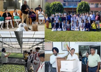 Agriculture Directorate Jammu hosts Scientific Exposure Tour for Students of Army Public School Sunjwan