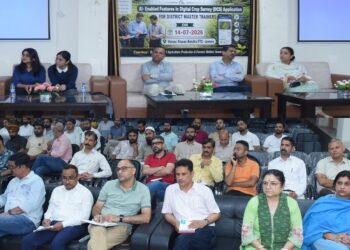 Agriculture Department Jammu organises training on AI-enabled DCS application for Kharif 2026