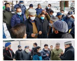 Agri deptt relocates Checkpoint at Lower Munda Qazigund