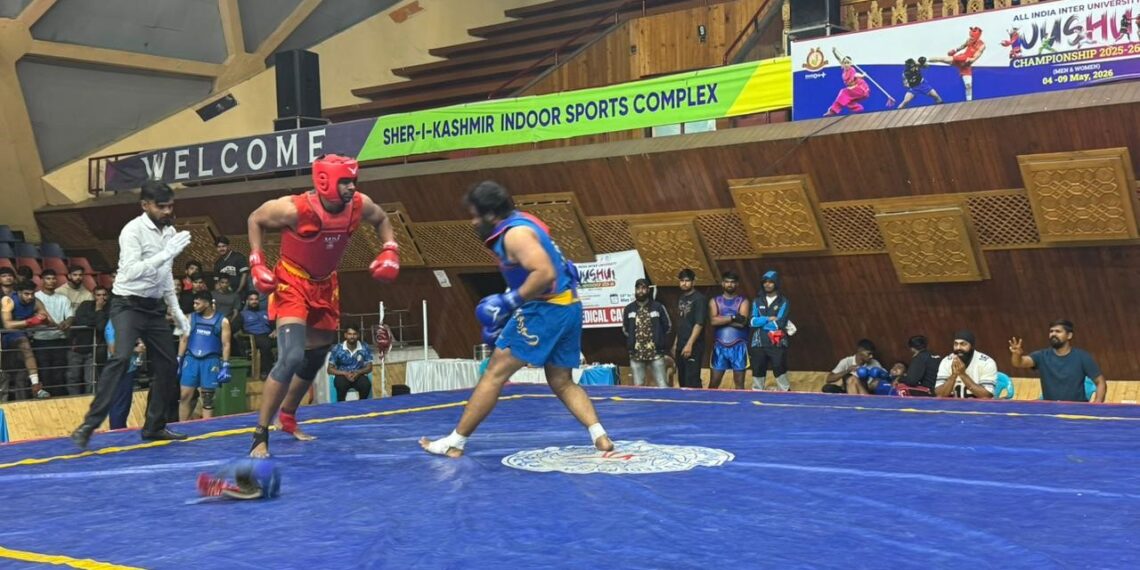 High-intensity bouts continue at AIIU Wushu championship at KU