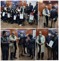 Al Jawad Sports Academy organized sports event at Shykh ul Aalam Auditorium Budgam