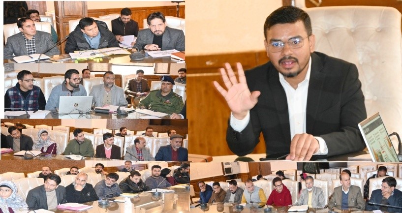 Shahzad Alam chairs Monthly District-Level NCORD Committee Meeting in Kulgam