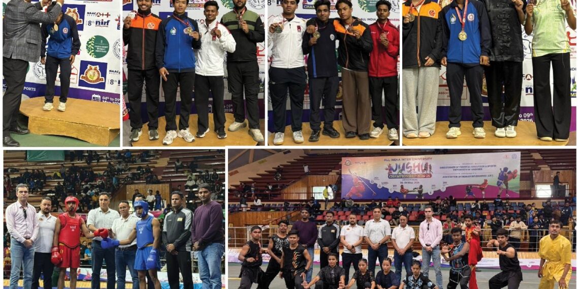 All India Inter-University Wushu Championship witnesses competitive Taolu action