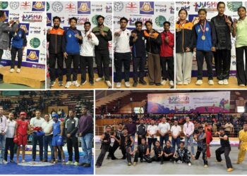 All India Inter-University Wushu Championship witnesses competitive Taolu action