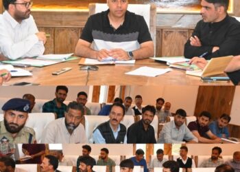 Deputation plans of advance parties for Amarnath Yatra 2026 reviewed at Anantnag