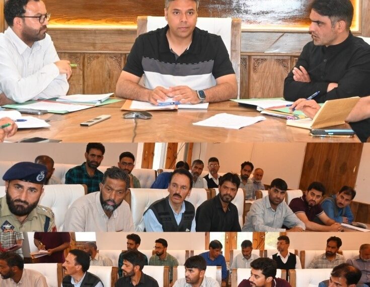 Deputation plans of advance parties for Amarnath Yatra 2026 reviewed at Anantnag