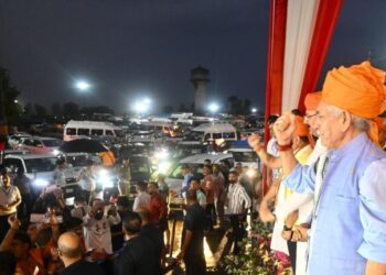 “Shri Amarnath Ji Yatra-2025”; Lieutenant Governor flags off the first batch of pilgrims of Shri Amarnath Ji Yatra