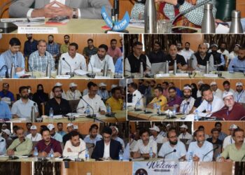 Amit Sharma reviews Census-2027 Operations in Pulwama