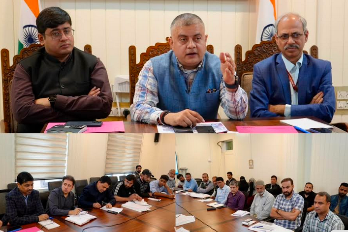 Amit Sharma reviews Census preparedness in Ganderbal