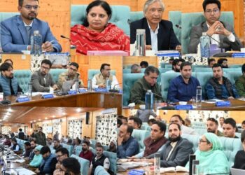 Stakeholder meeting held for preparation of GIS-Based Master Plan for Kulgam town under AMRUT 2.0