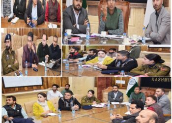 Ansul Garg reviews alignment of Srinagar Ring Road Phase-III, Parimpora–Dalgate Flyover