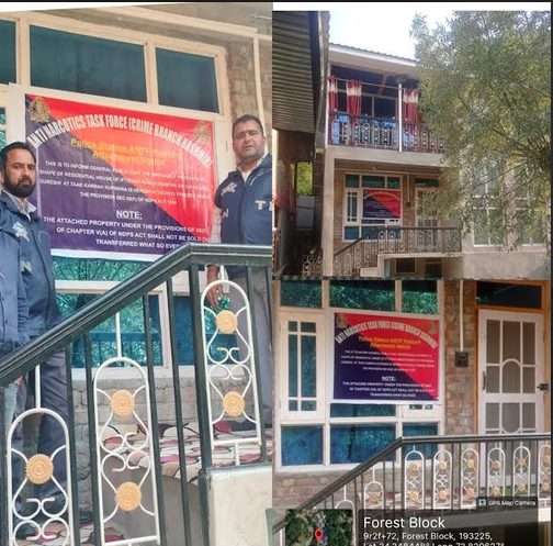 Two-Storeyed residential House Worth ₹50 Lakh Attached For Drug Trafficking : Police