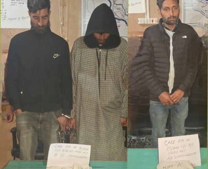 Anti-Drug Crackdown Intensifies Across Kashmir