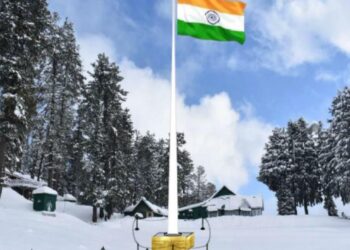 Foundation stone of national flag to be laid at Gulmarg on Sunday