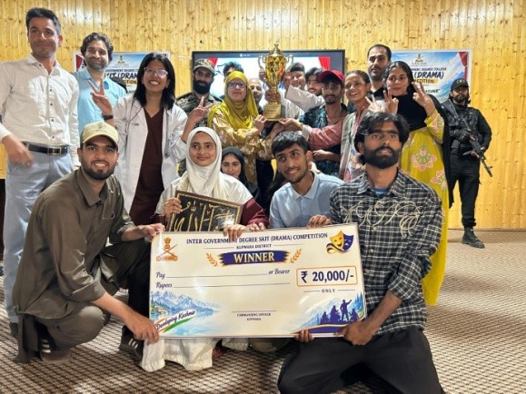 Indian Army Organises Inter-Govt Degree College Skit Competition In Kupwara