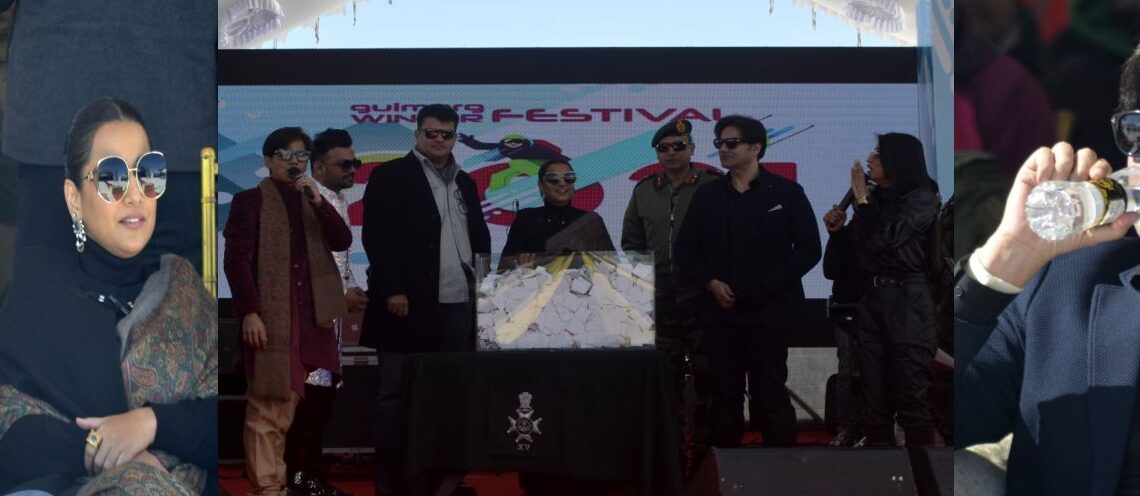 Bollywood stars attended cultural extravaganza at Gulmarg