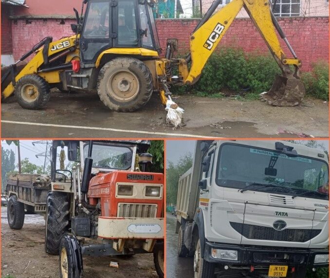 3 Vehicles seized for illegal mining activities in Kulgam, 3 unlawfuls arrested: Police