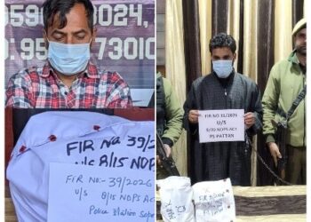 2 drug peddlers arrested in North Kashmir: Police
