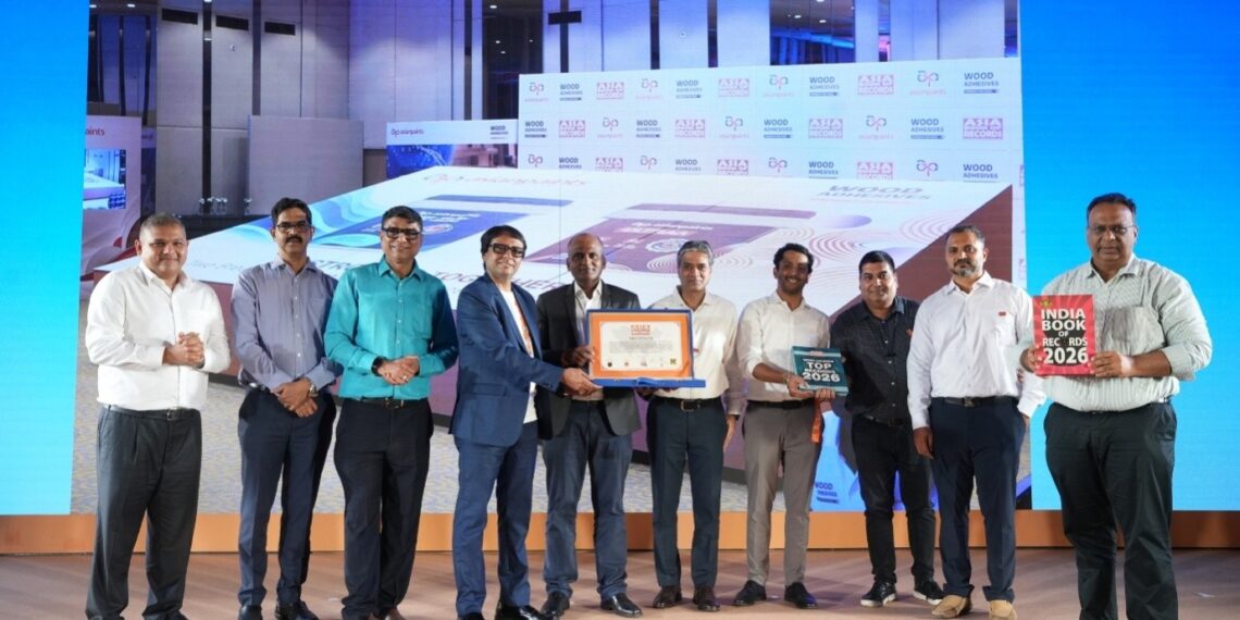 Asian Paints Launches Hydronaa, Ultraa Wood Adhesives With 384-Sq-Ft Wooden Mosaic