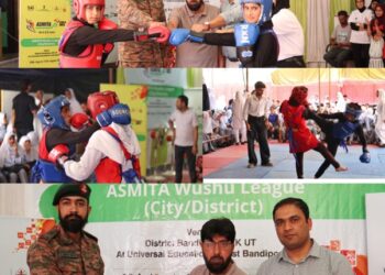 Two-Day ASMITA Wushu City League Bandipora Begins
