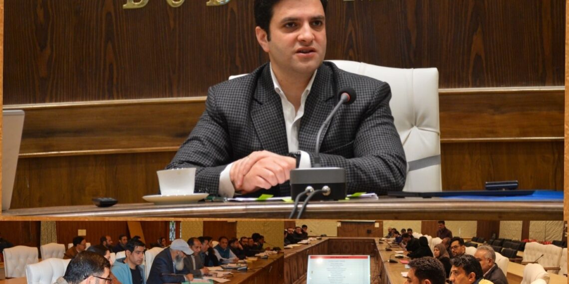 Athar Aamir directs timely execution, quality delivery & Public-Centric Governance