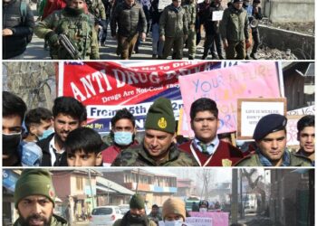 Anti-drug awareness rally held in Handwara