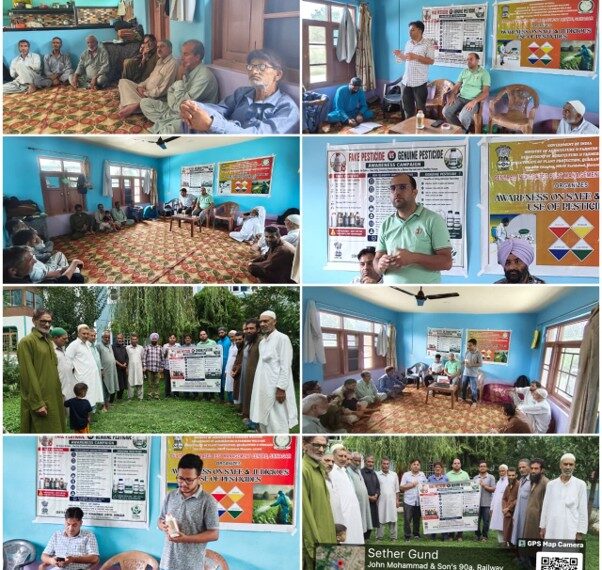 Awareness Campaign Prog on “Fake Pesticides vs. Genuine Pesticides”