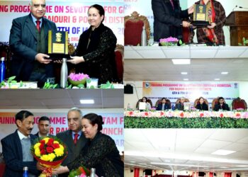 J&K IMPARD, DARPG, DoPG hold training on Sevottam for Grievance Redress at BGSBU