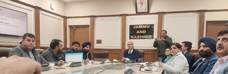 Pr. Secy Finance chairs FRC meet at Jammu