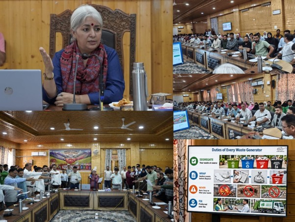Swachhta 50-50 launched in Bandipora to strengthen shared responsibility for Sustainable Waste Management