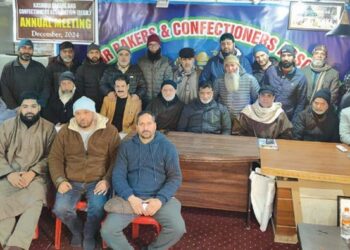 Kashmir bakers association recalls of distributing over 560 Eid kits to underprivileged families across Valley